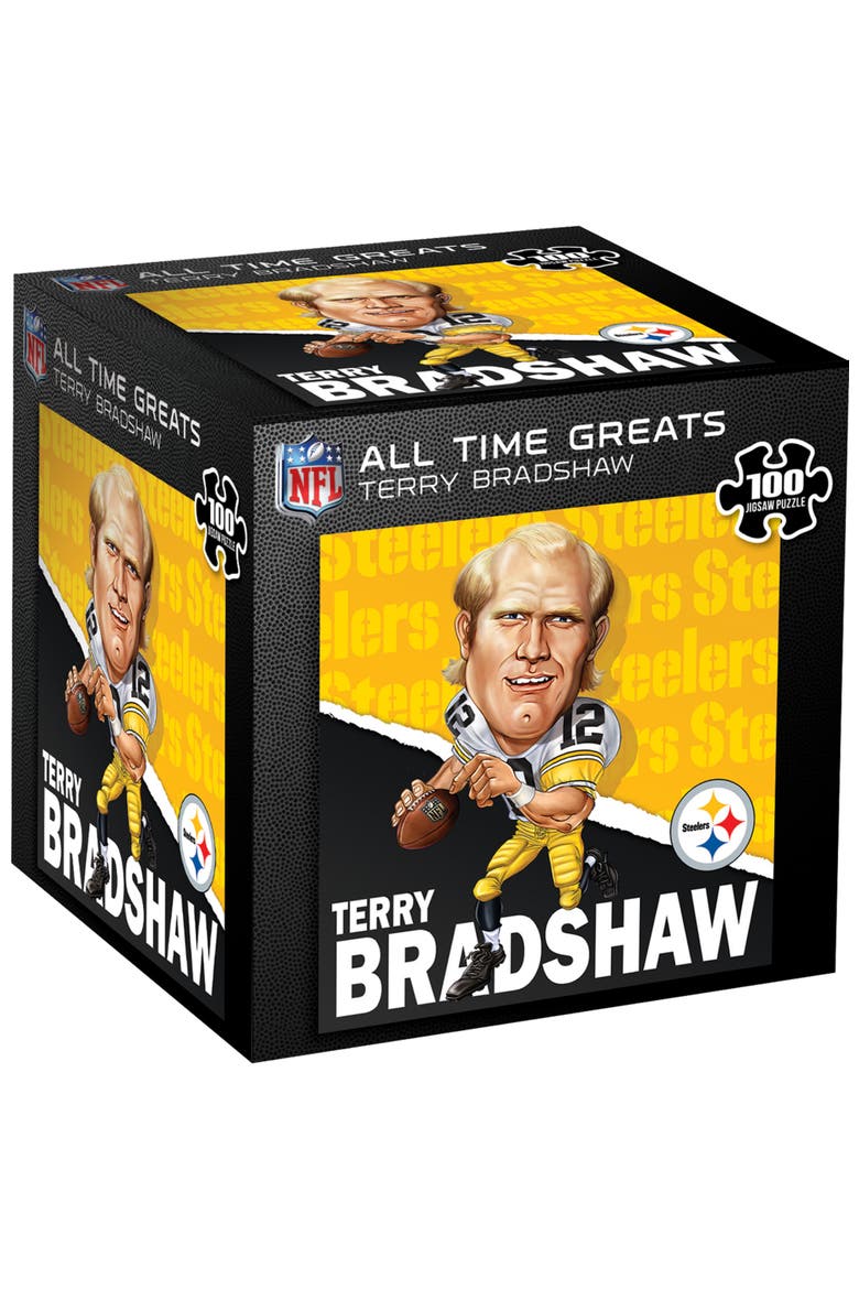 Steelers Terry Bradshaw 100 Piece Puzzle, Main, color, Multicolor