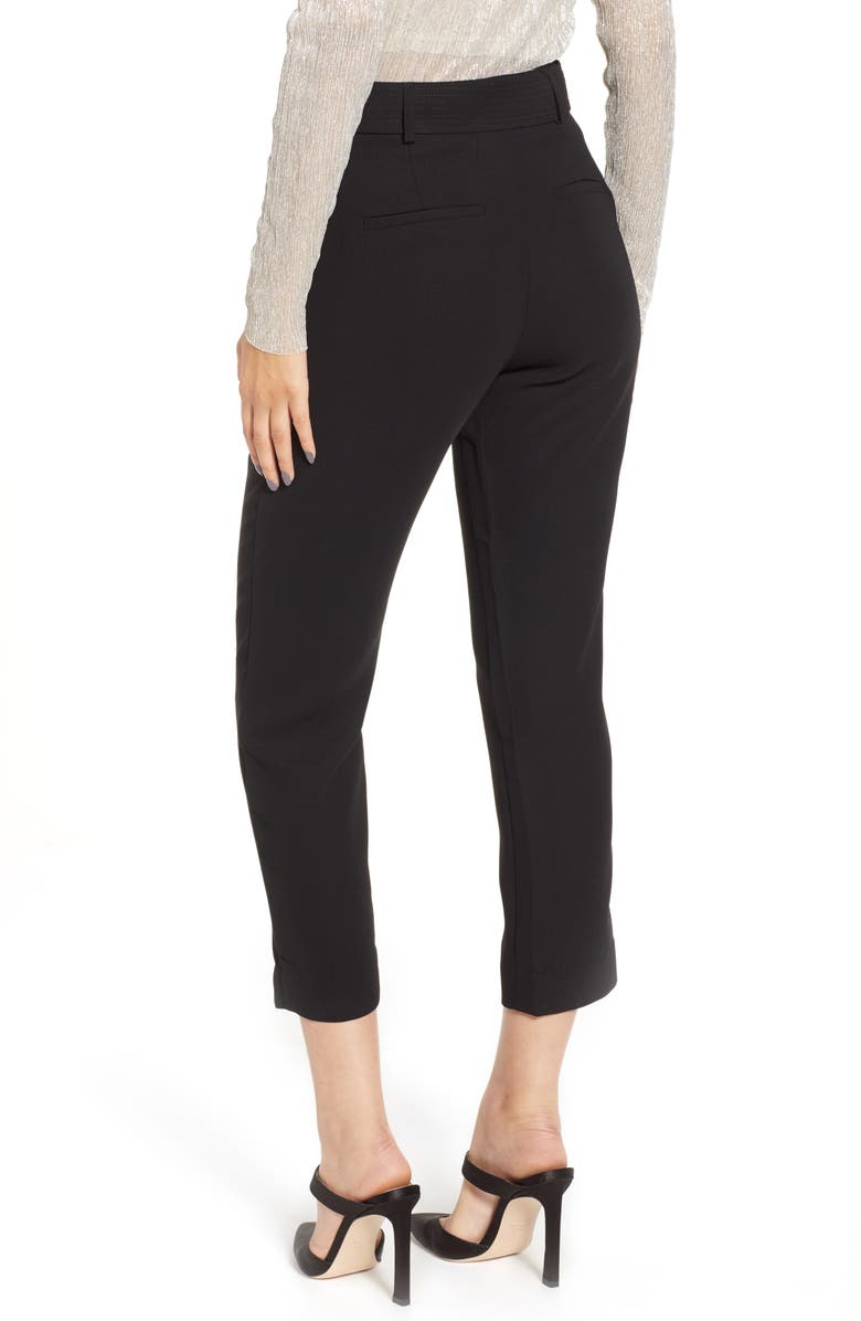 Chelsea28 Tie Waist Ankle Pants, Alternate, color, 