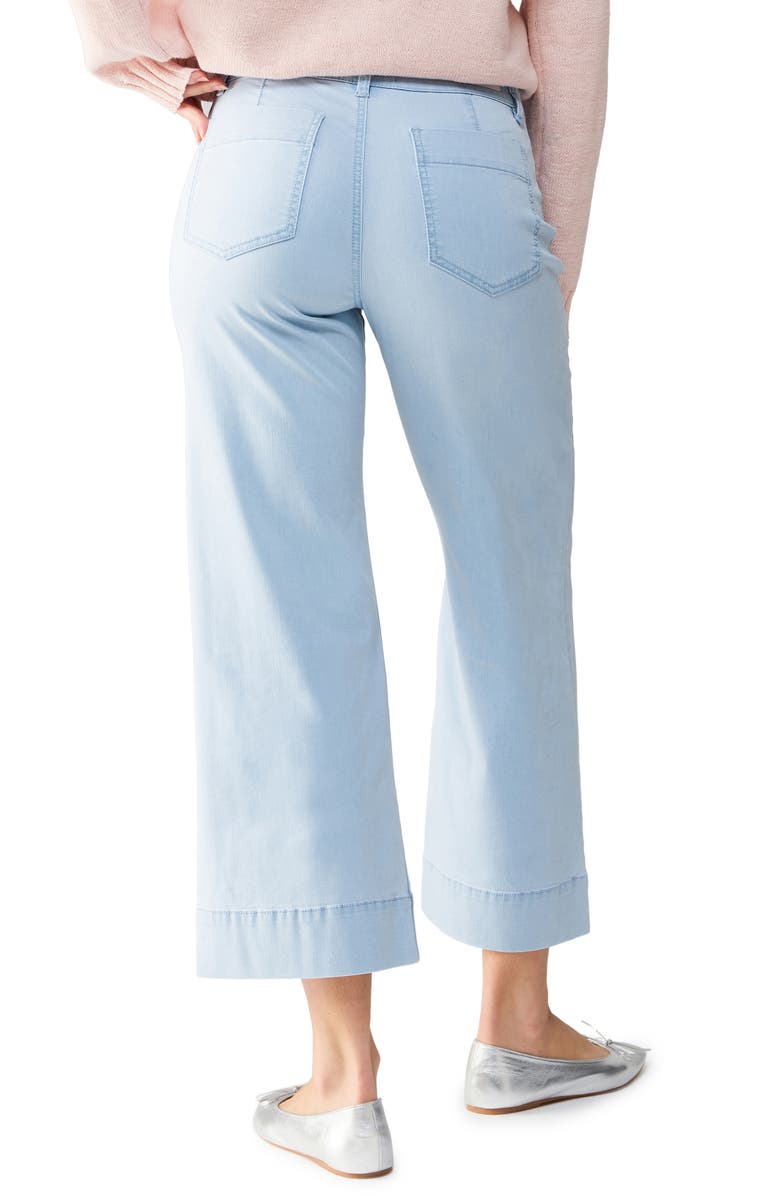 Sanctuary The Marine Crop Straight Leg Jeans, Alternate, color, Ultra Pale