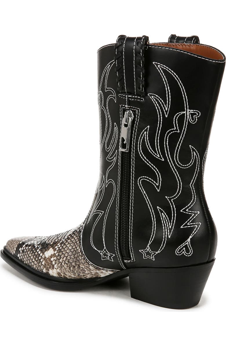 Franco Sarto Bianca Western Boot, Alternate, color, Grey Multi
