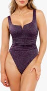 Popilush Shapewear Lame Knit Slimming Bodysuit