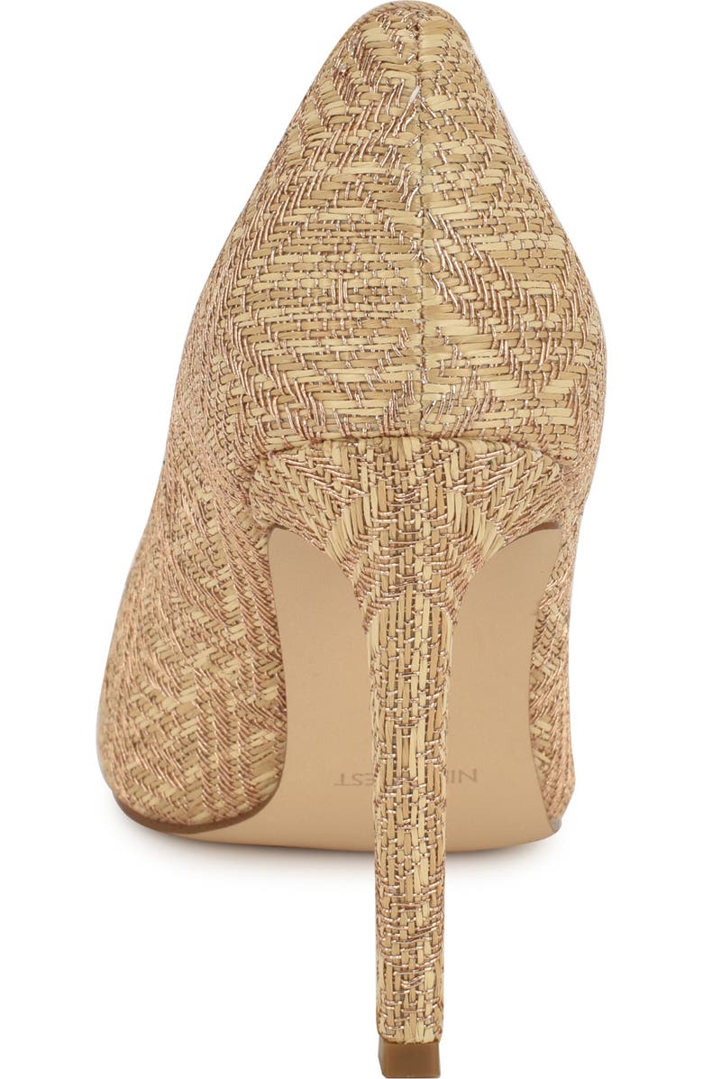 Nine West Tatiana Pointed Toe Pump, Alternate, color, Light Natural Beige