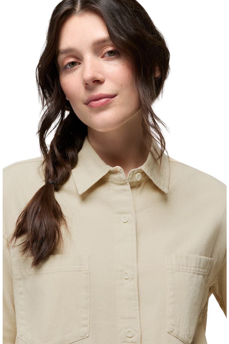 Mountain Maven Denim Button-Up Shirt, Alternate, color, NATURAL DENIM