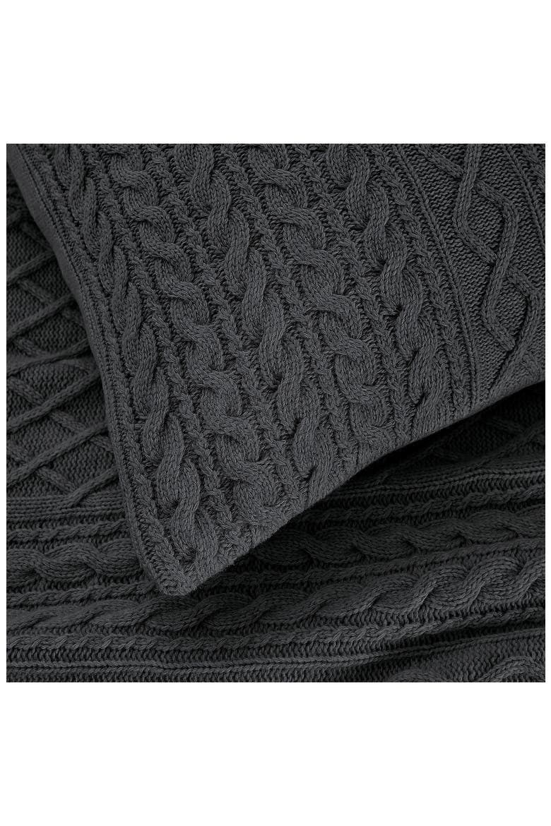 Burlington Accent Pillow Cover, Alternate, color, CHARCOAL