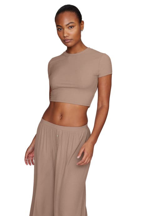 The Baby Tee (Modal Silk Rib)