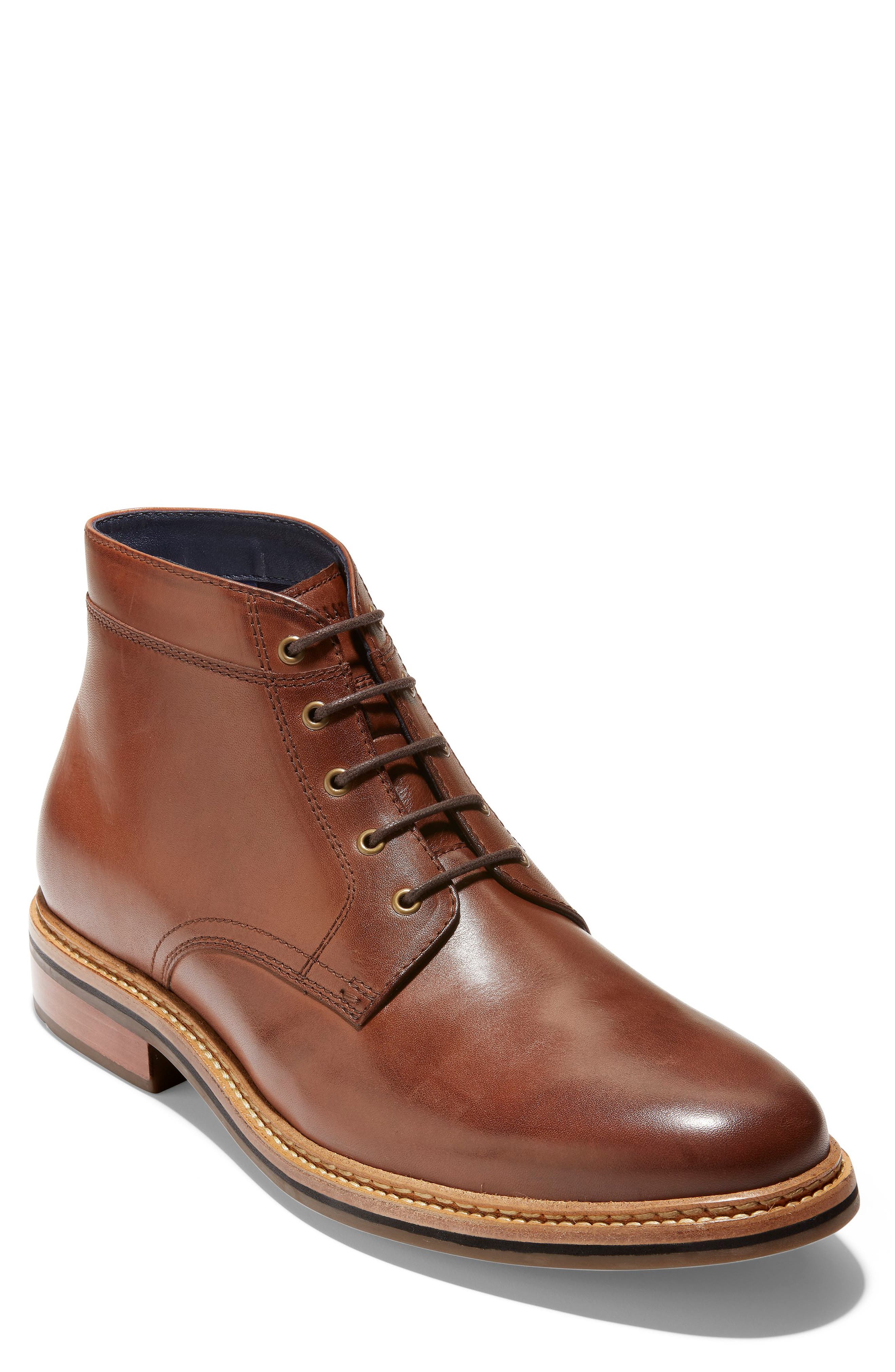 Frankland Grand Waterproof Chukka Boot, Main, color, WOODBURY