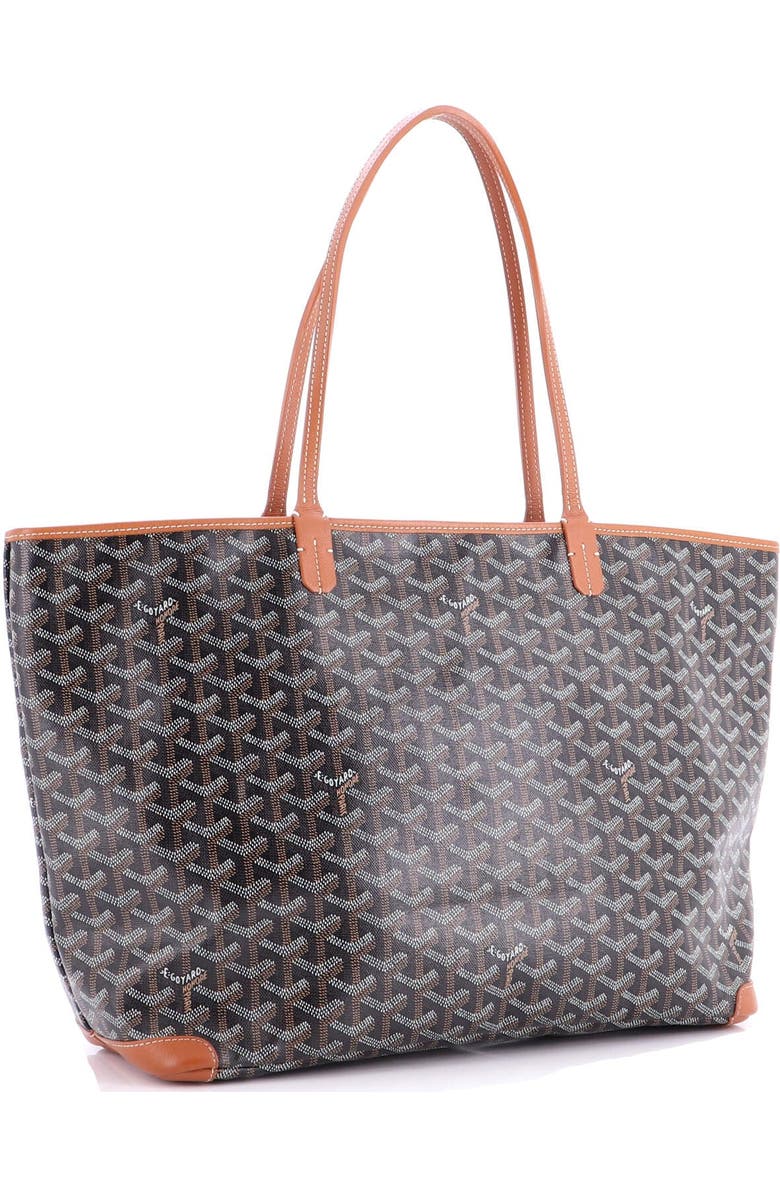 Pre-Owned Goyard Artois Tote Coated Canvas MM, Alternate, color, Brown