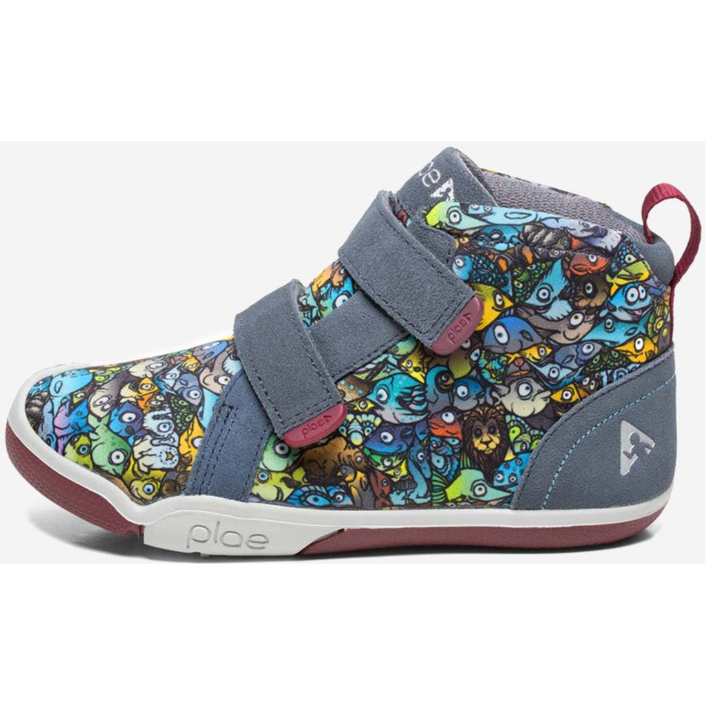 Plae Max Suede Nylon Shoes In Multi