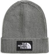 The North Face Kids' Logo Box Cuffed Recycled Beanie