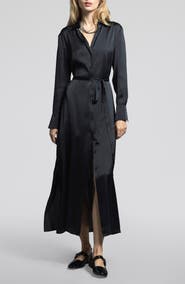 WEEKEND LOS ANGELES Yves Long Sleeve Shirtdress