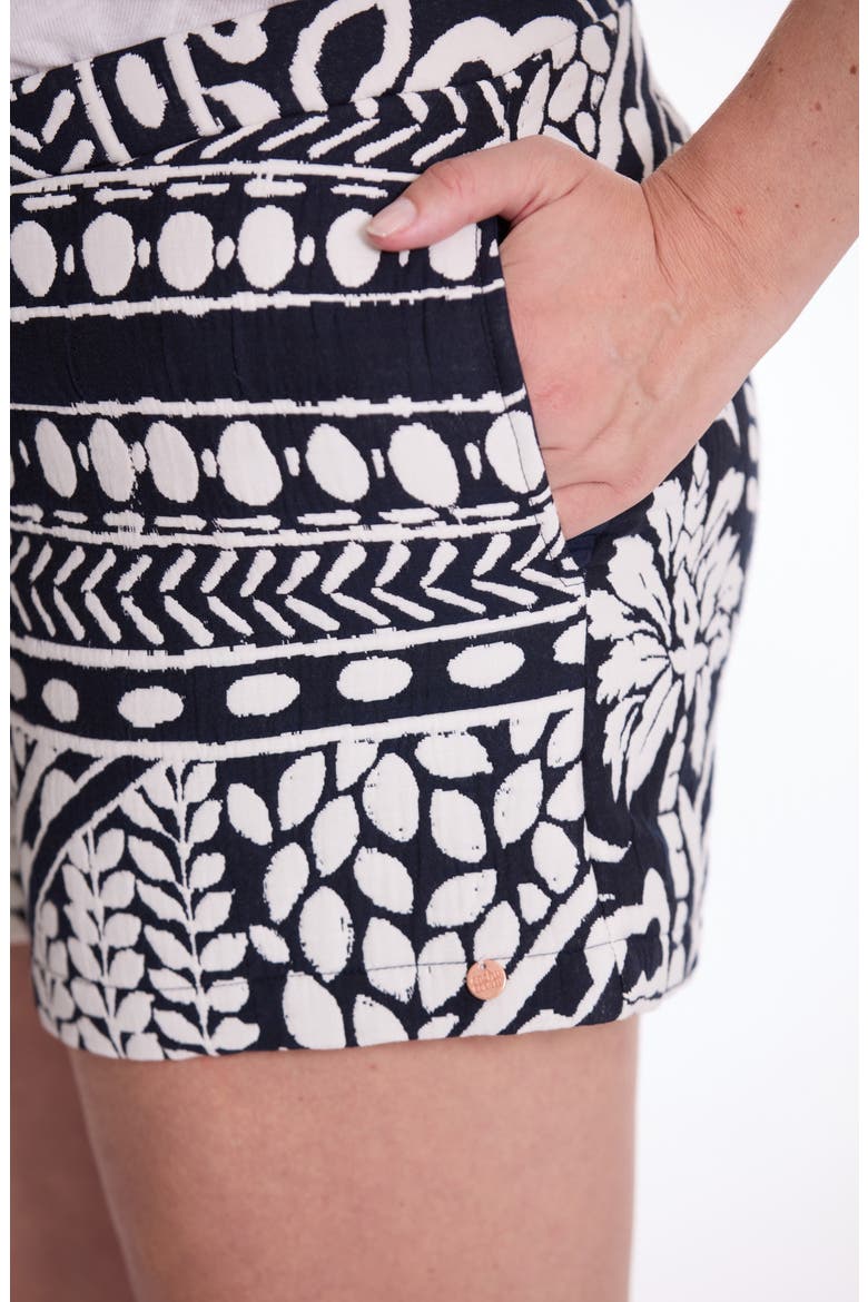 Maternity Shorts Bali, Alternate, color, BLACK/WHITE