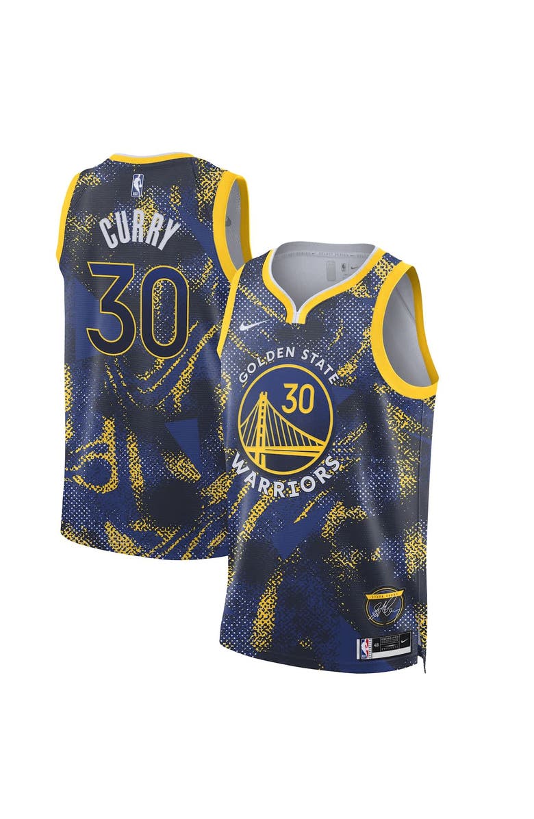 Nike Unisex Nike Stephen Curry Royal Golden State Warriors 2025 Select Series Swingman Player Jersey, Main, color, Royal