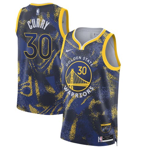 Unisex Nike Stephen Curry Royal Golden State Warriors 2025 Select Series Swingman Player Jersey