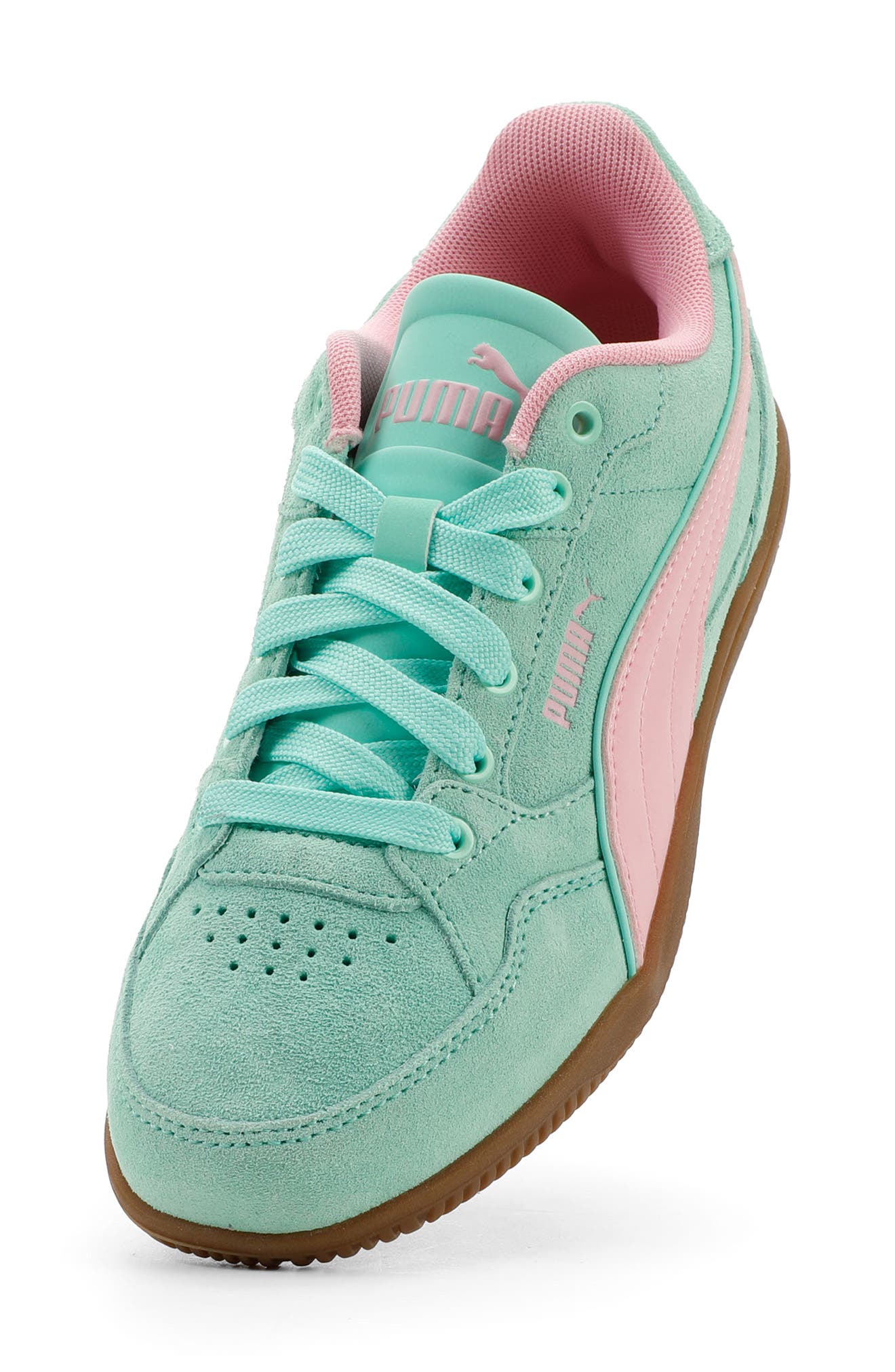 PUMA K-Moda Sneaker, Alternate, color, Mint Jelly/ Pink Shimmer/ Gum