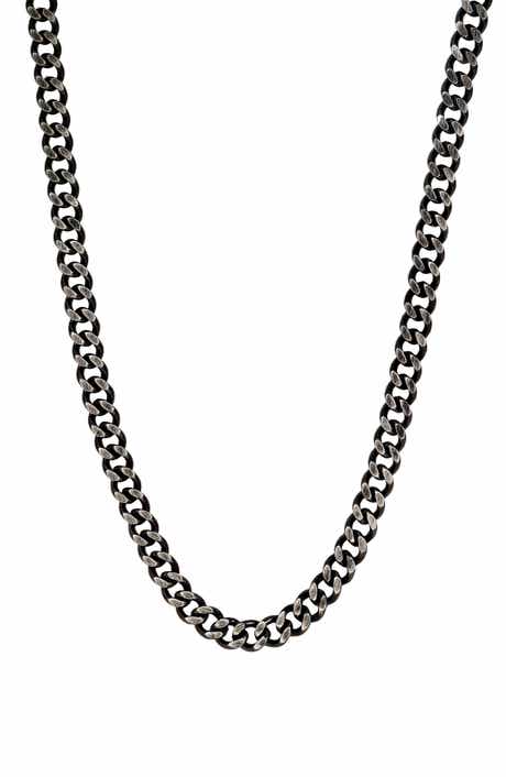 Men's Curb Chain Necklace