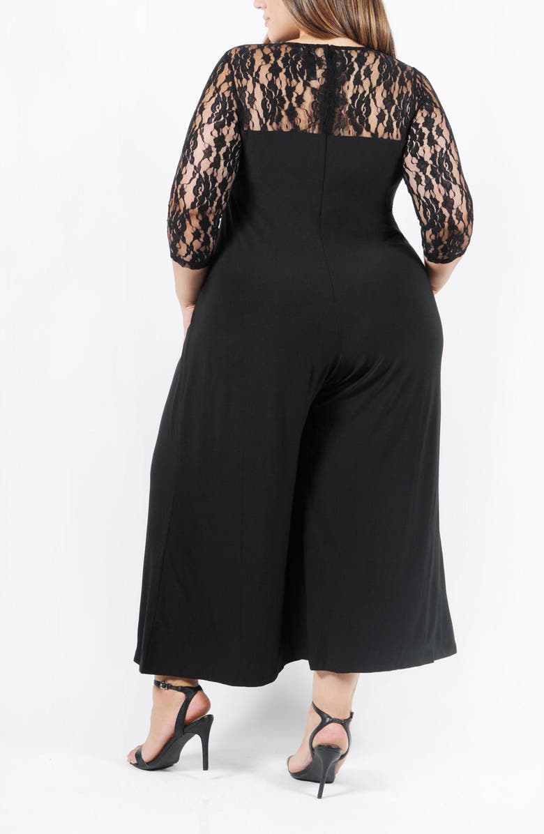 Coldesina Lana Lace Sleeve Jumpsuit, Alternate, color,