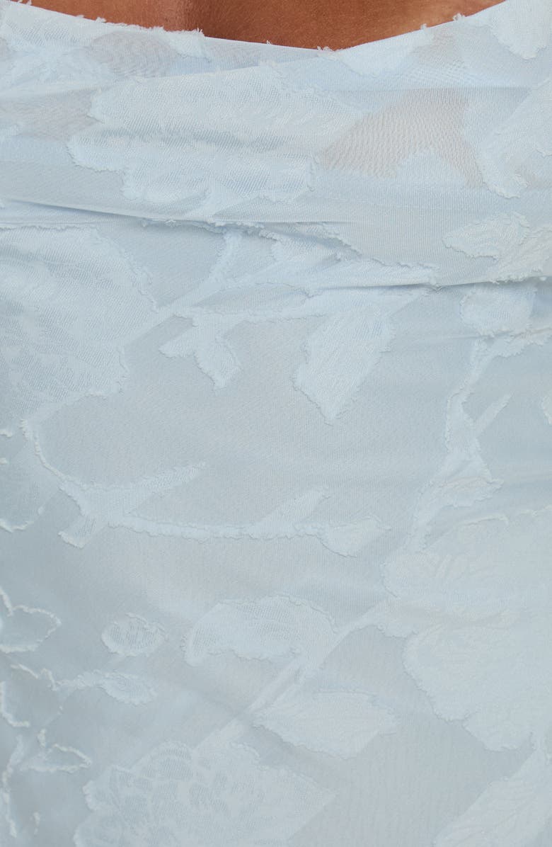 Princess Polly Celena Floral Burnout Gown, Alternate, color, 