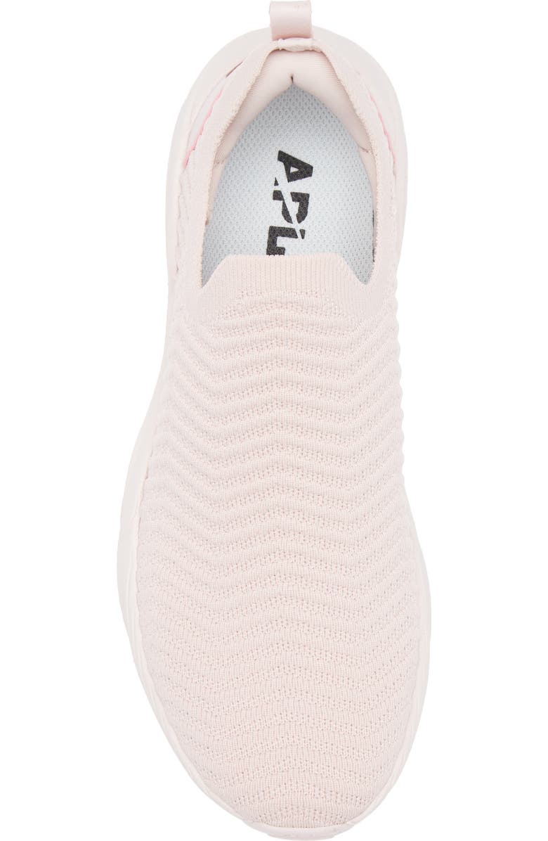 APL TechLoom Traveler Slip-On Sneaker, Alternate, color, Chalk / Bordeaux