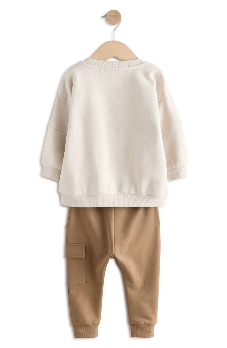 NEXT Kids' Utility Sweatshirt & Cargo Joggers Set, Alternate, color, 