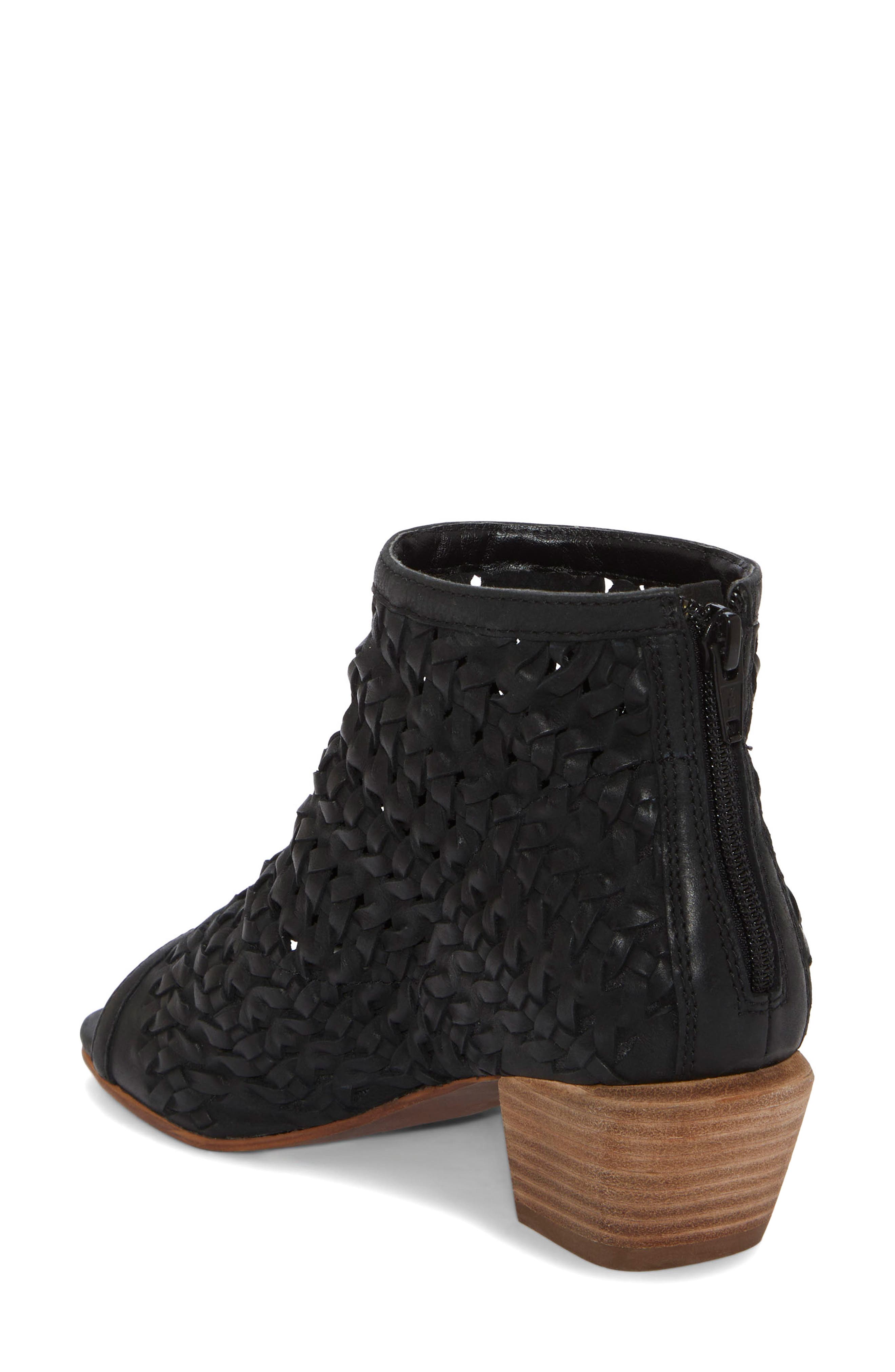 Lucky Brand Mofira Open Toe Bootie, Alternate, color, 