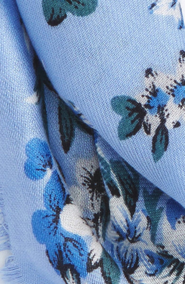 Collection XIIX Floral Handkerchief Scarf, Alternate, color,