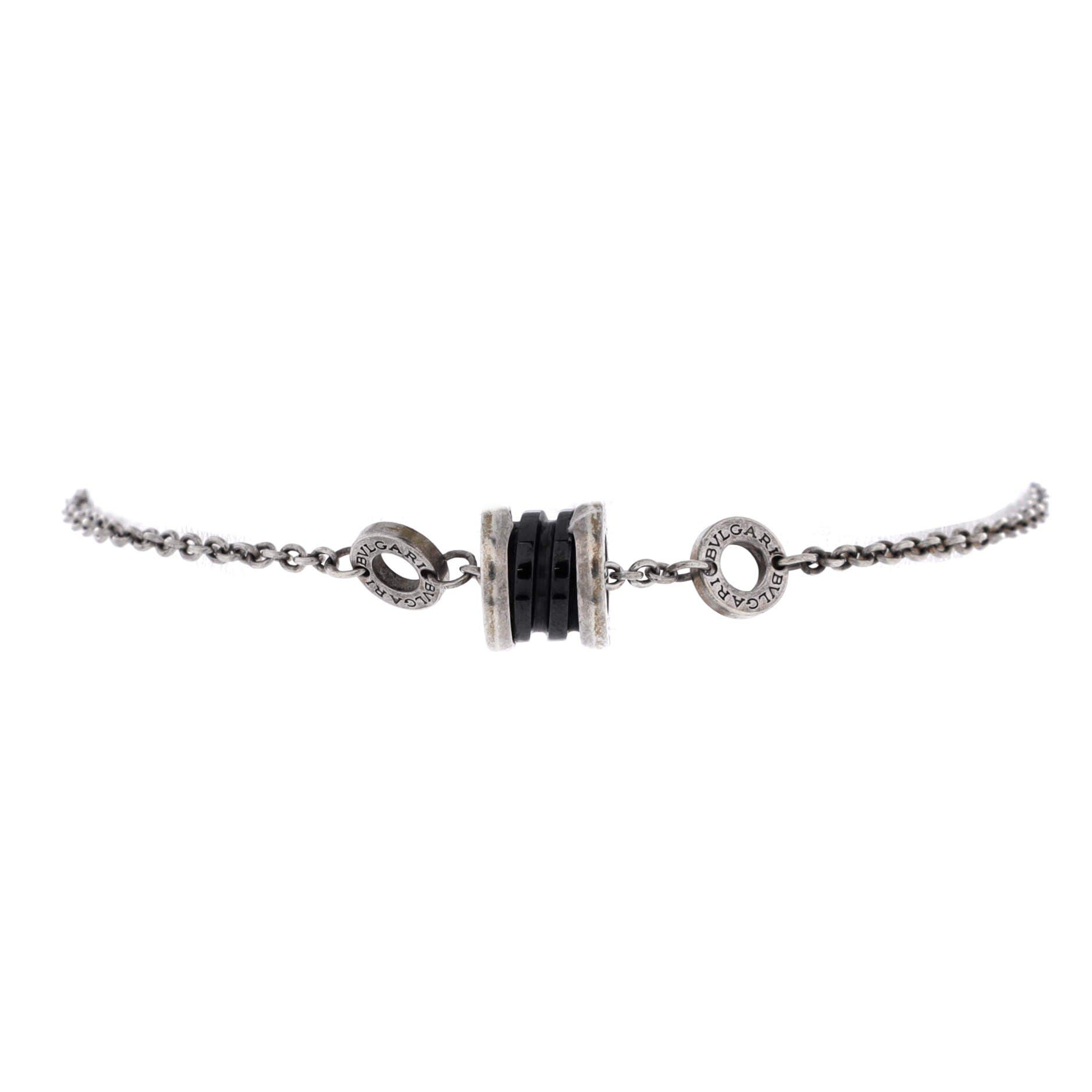 B.Zero1 Save the Children Soft Bracelet Sterling Silver with Ceramic, Main, color, Metallic Silver