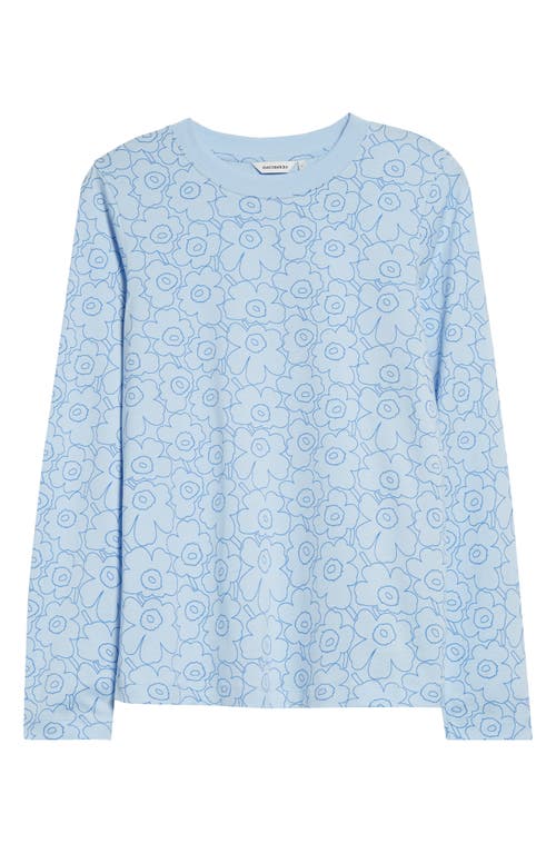 Marimekko Sekunti Piirto Floral Unikko Floral Cotton T-shirt
