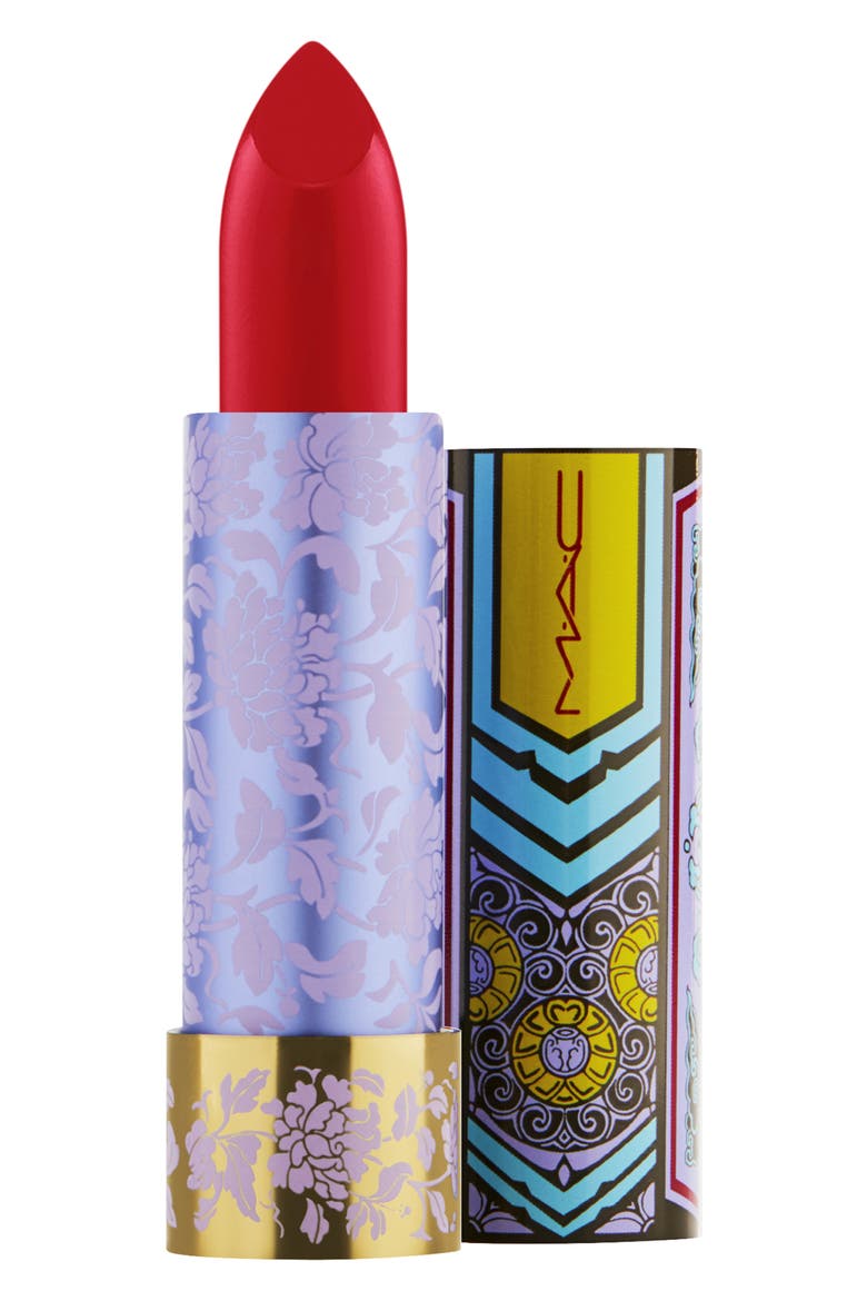 MAC Lunar Illusions Lipstick (Limited Edition), Main, color, RUBY WOO