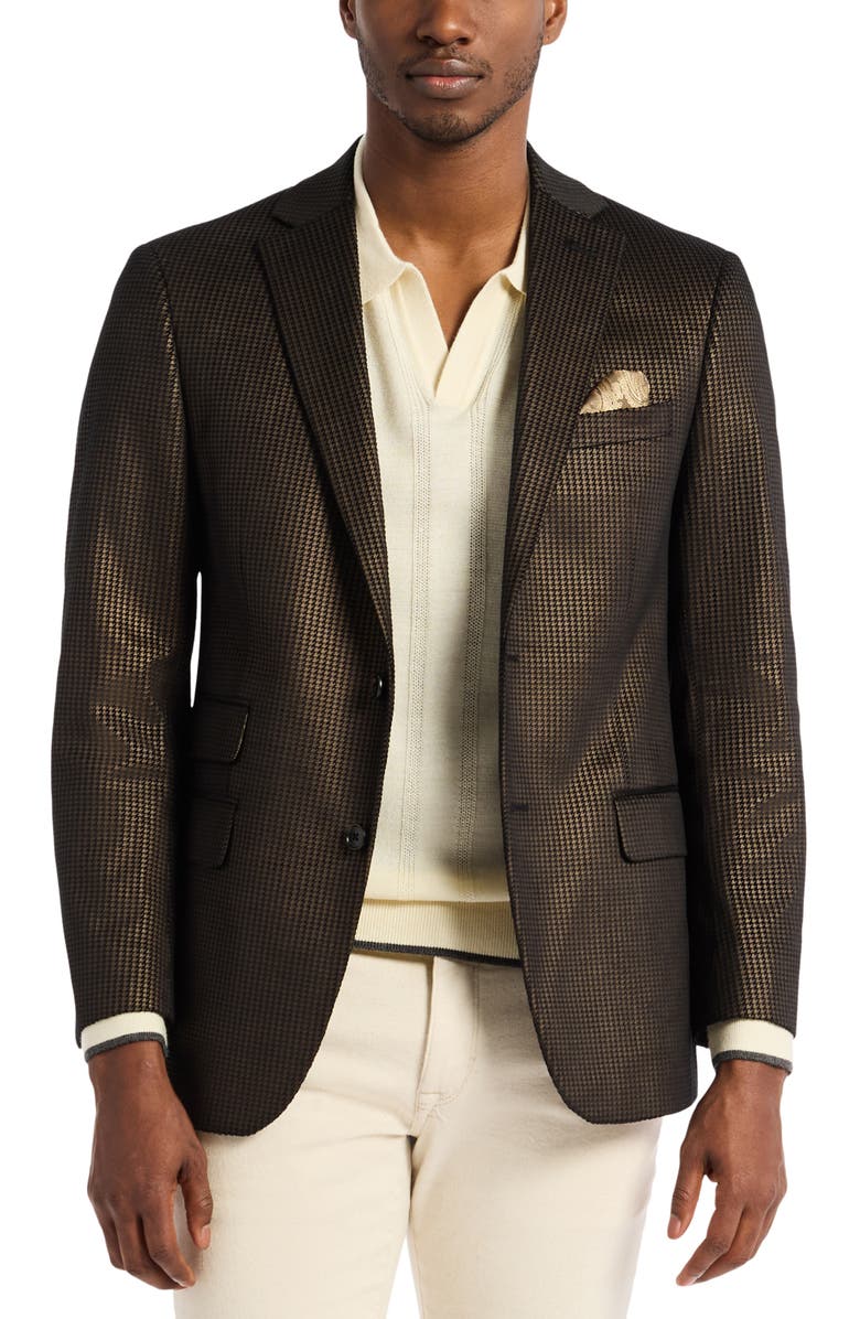 Robert Graham Colden Woven Sport Coat, Main, color, Camel