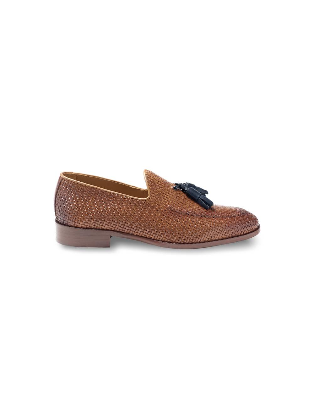 Paul Fredrick Chester Tassel Loafer, Alternate, color, Chestnut