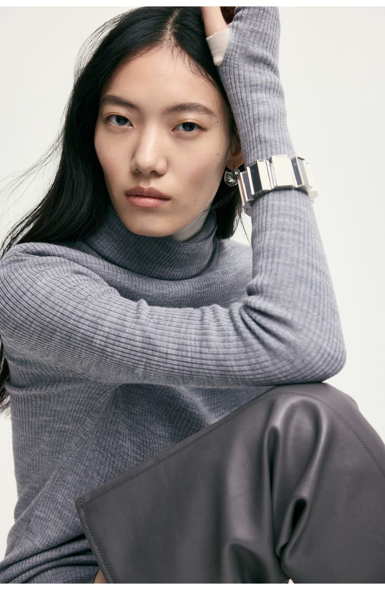 H&M Chunky Bracelet, Alternate, color, Silver-Colored