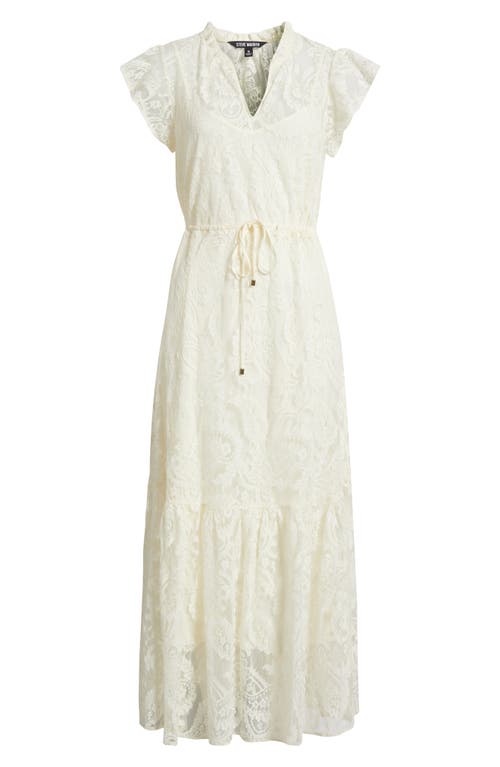 Steve Madden Osiris Lace Maxi Dress In Neutral