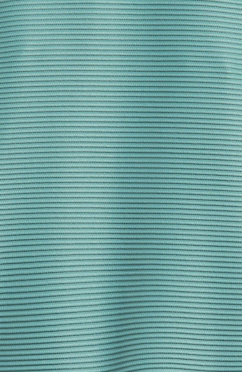 MILES THE LABEL Kids' Long Sleeve Rib Rashguard, Alternate, color, Teal