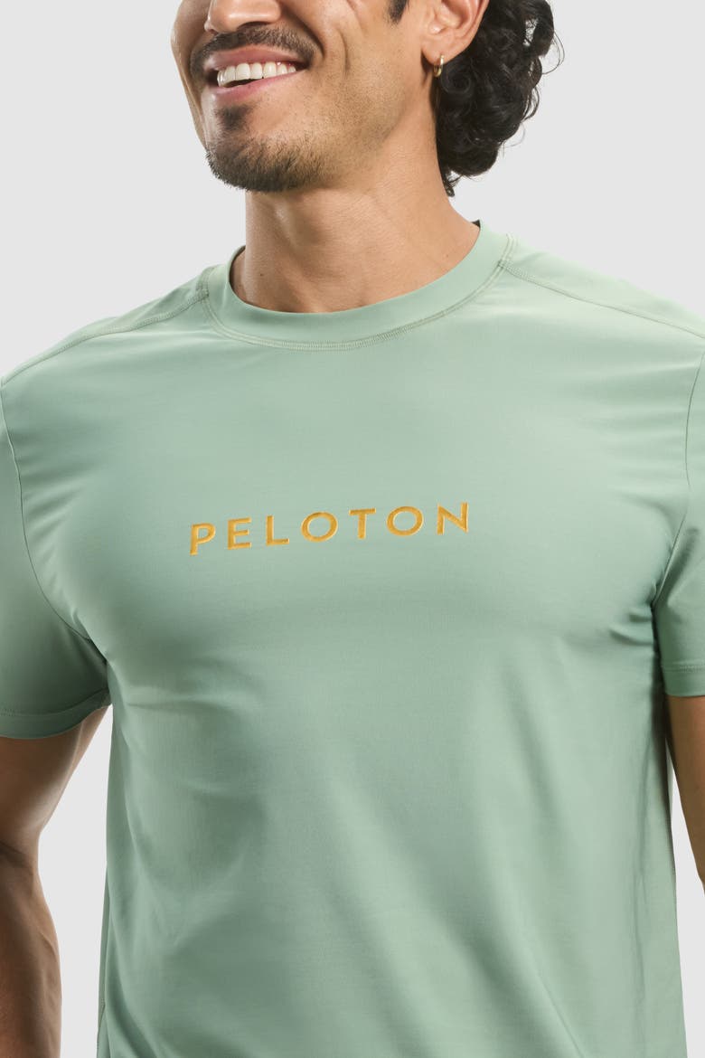 Essential Multi Seam Short Sleeve, Alternate, color, Hedge Green