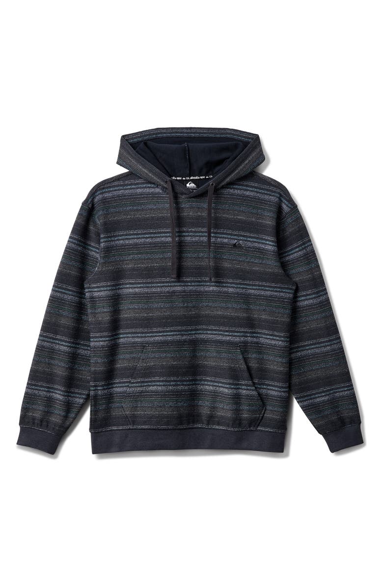 Quiksilver Great Otway Stripe Hoodie, Main, color, Phantom
