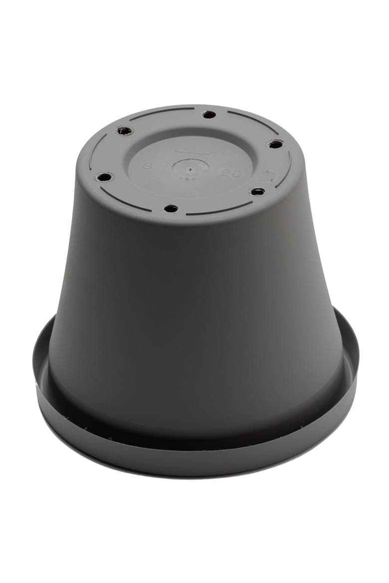 Terra Pot Planter 14 Inch Charcoal 5 Gallon Pot, Alternate, color, Gray