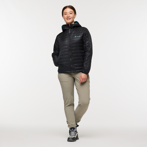 Cotopaxi-amigos-24 Capa Insulated Hooded Jacket In Black