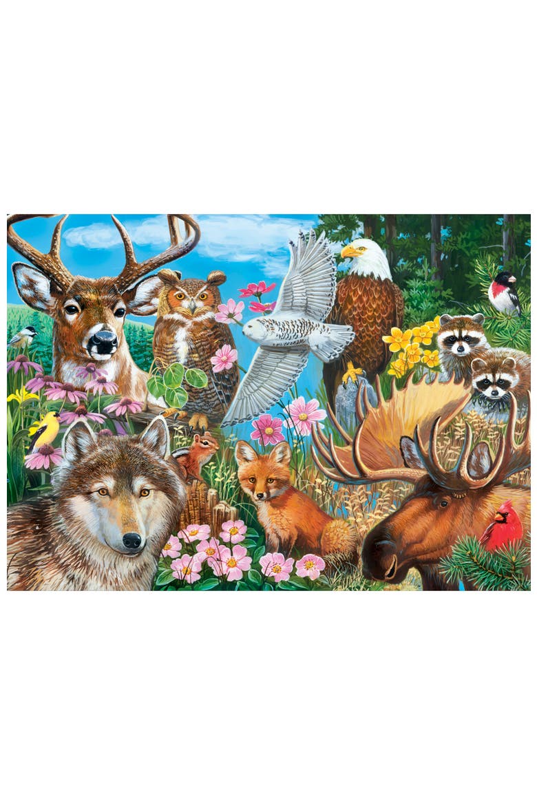 Wilderness Watch 1000 Piece Puzzle, Alternate, color, Multicolor