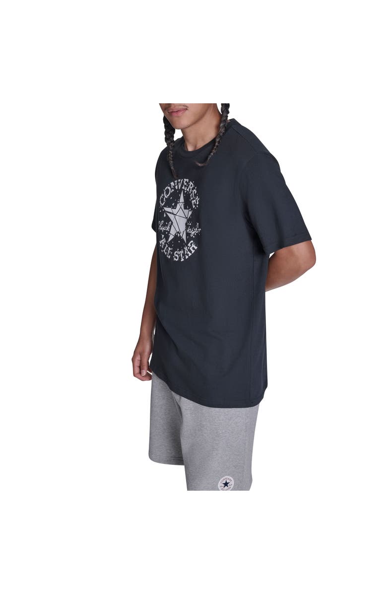 Converse Broken Glass T-Shirt, Alternate, color, Converse Black