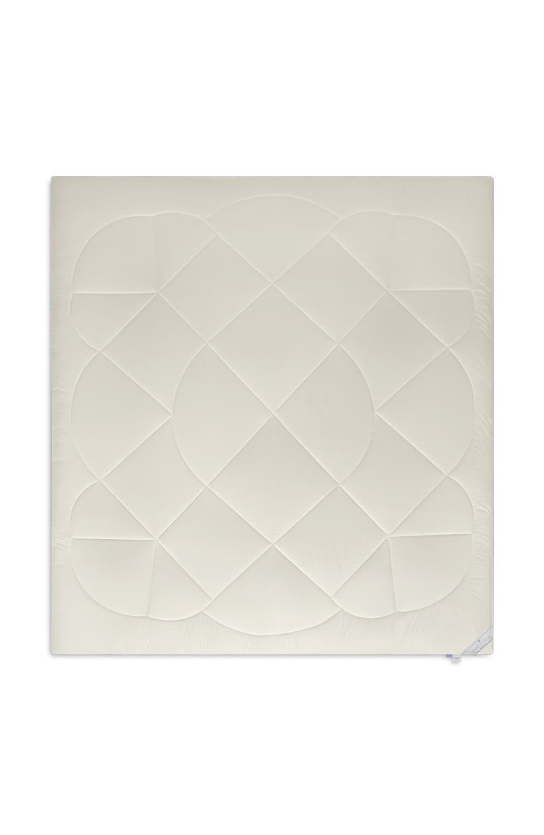 Togas Everett light alpaca wool comforter, Alternate, color, White