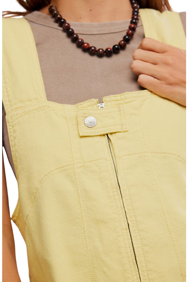 Jude Cotton Shortalls, Alternate, color, SICILIAN YELLOW