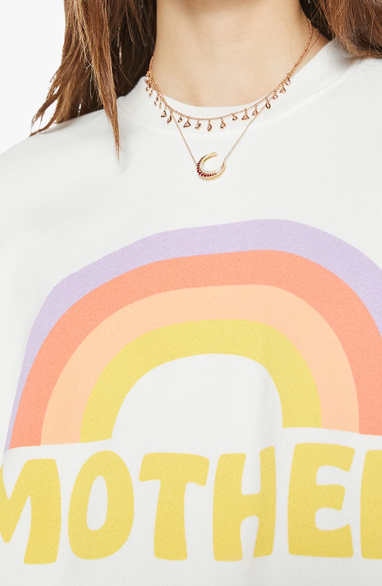 MOTHER The Drop Square Graphic Muscle Tee, Alternate, color, Over Mother