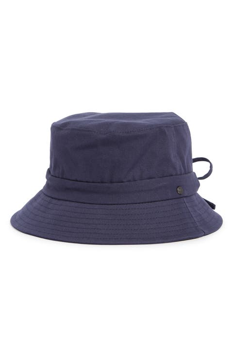Adjustable Tie Cotton Canvas Bucket Hat