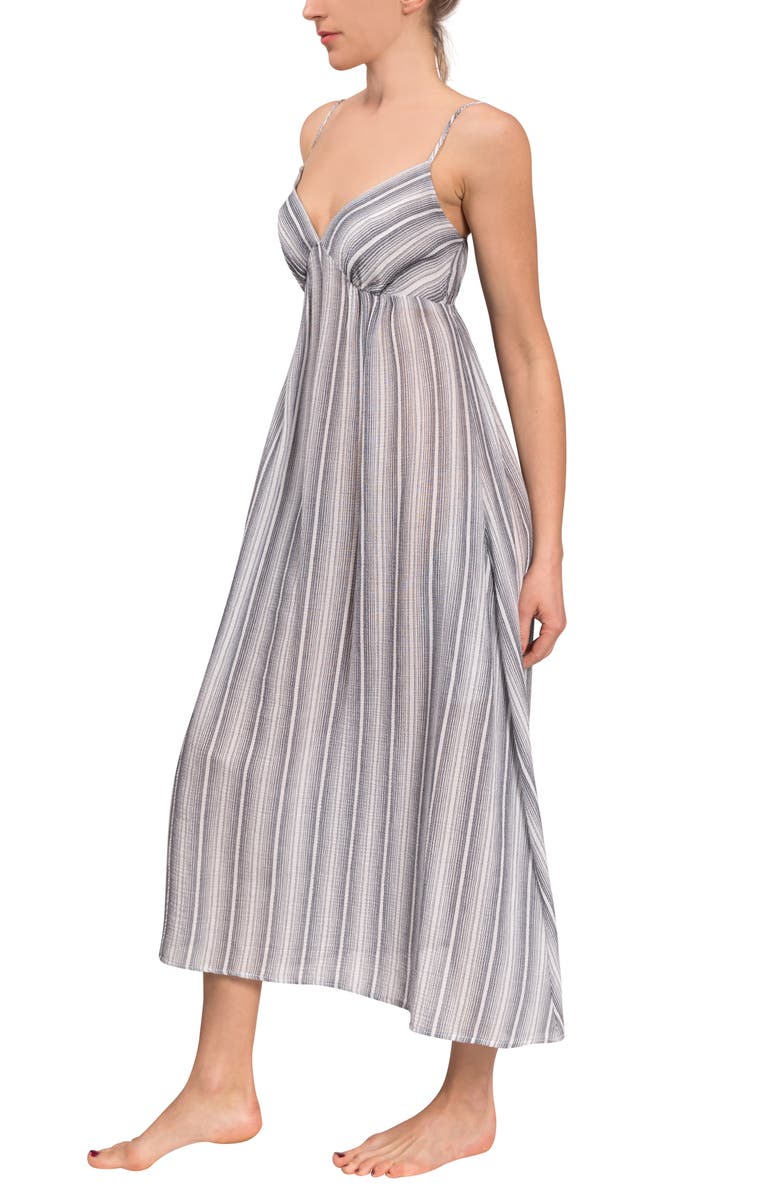 Everyday Ritual Olivia Nightgown, Alternate, color, Perissa Stripe