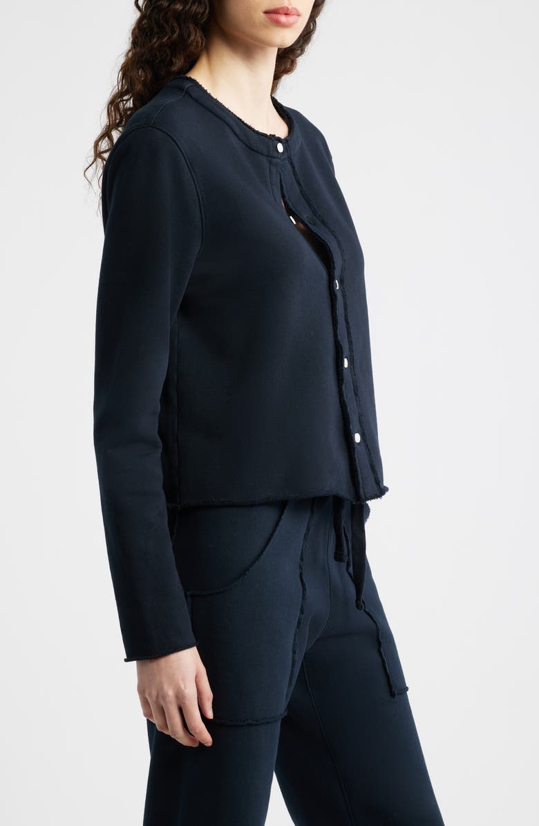 Frank & Eileen Jackie Button Front Cardigan, Alternate, color, British Royal Navy