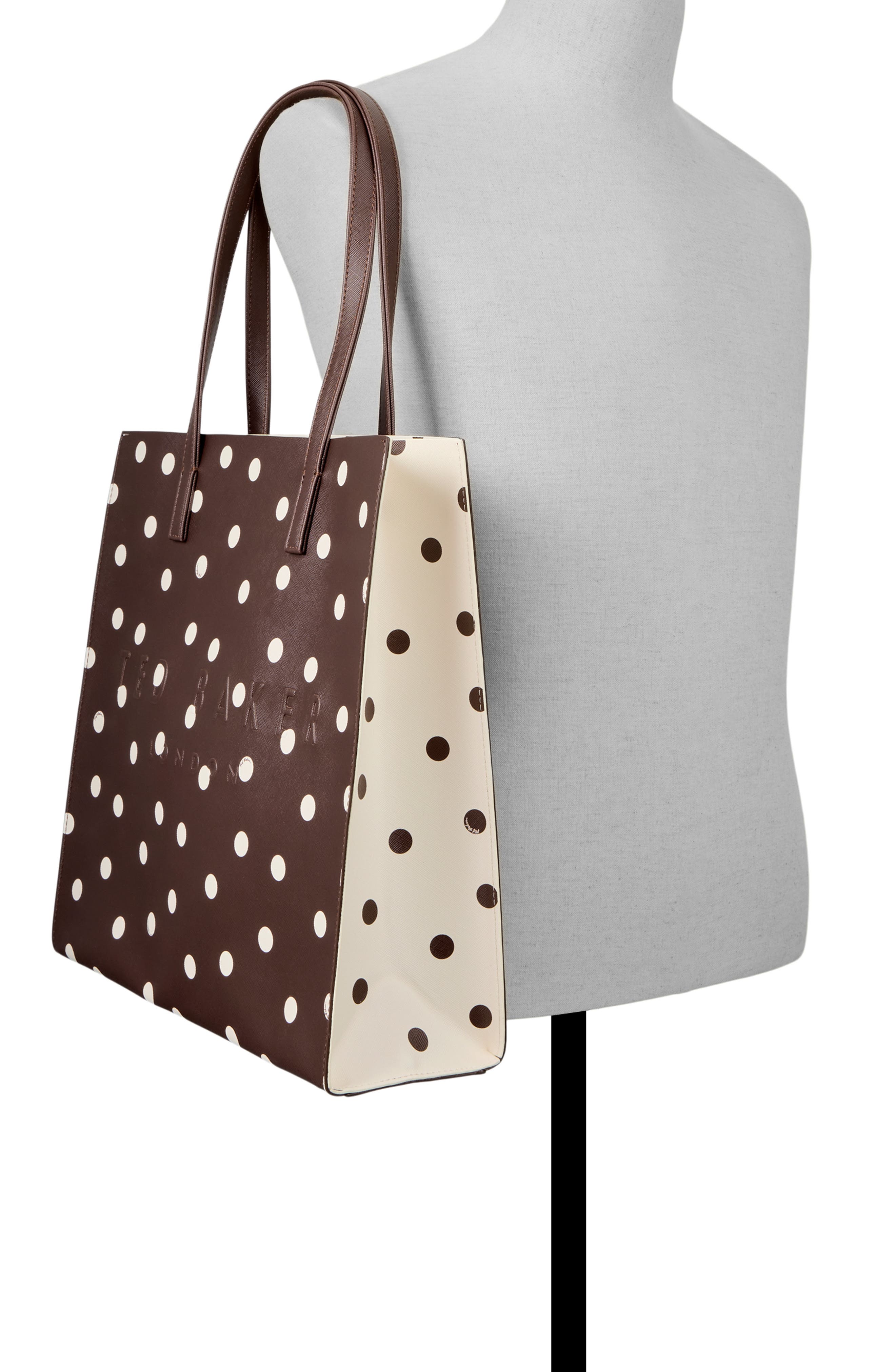 Ted Baker Soocon Tote, Alternate, color, Brown