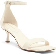 Vince Camuto Vinkely Square Toe Kitten Heel Sandal