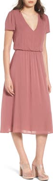 WAYF Blouson Dress