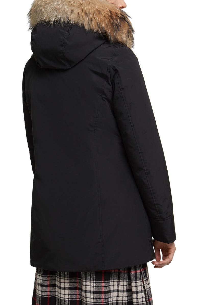 Woolrich Arctic Down Parka with Genuine Coyote Fur Trim, Alternate, color,