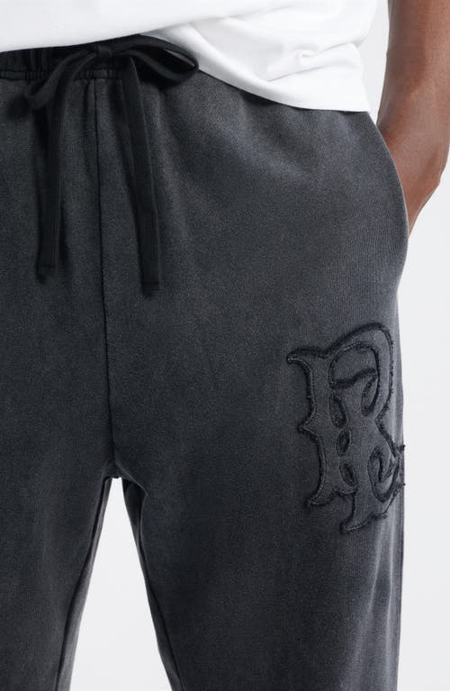 Rolling Loud Logo Appliqué Sweatpants In Black